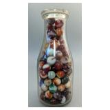 Rare Vintage Blood Red Marbles And More