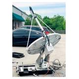 AVL Technologies TracStar Satellite Station Mobile Model 1296 K, Includes Dish, Mount, TracStar Cont