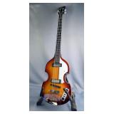 Hofner B-Bass HI-Series Violin Bass Guitar, Made In China, SN H11000595, In Hard Case