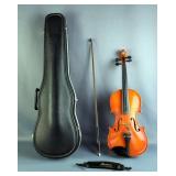 Heinrich A. Wolffe Strad Model 1787 Viola, SN 5828, With Bow, In Hard Case