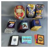 Trading Card Game Assortment, Includes Yugi-Oh, Unopened Packs Of Comic Cards, Qty Approx 50, And Mo