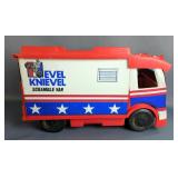 1973 Ideal Toy Corp Evel Knievel Scramble Van Toy Car, Incomplete Set