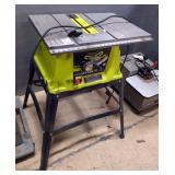 Ryobi 10" Table Saw, Model RTS10G, No Blade, Does Not Power On 