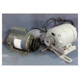 Marathon Electric 1/4hp Motor, Model ZQB48N17D11A, No Power Cord, And Craftsman Unknown Size Motor, 