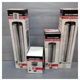 Supervent 6" Chimney Flue Piping, Lengths Include 36" And 24", Qty 3 NIB, With Supervent Universal R