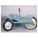 1964 Mattel X-15 Vrroom Tricycle Rocket Ship Metal Pedal Car Riding Toy