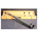 1943 US Navy BU Ships Quartermaster Spyglass 16X Mark II Mod I, SN#34941, Original Wood Case