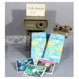 GAF Viewmaster Standard 30 Projector, Viewmaster, 2 Stocked Viewmaster Albums, More!