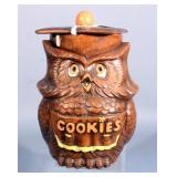 Treasure Craft Vintage Owl Cookie Jar