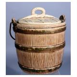 McCoy Style Cookie Jar Lot- Cookie Jug, Barrel, Cookie Jar