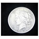 1922 Peace Silver Dollar, Distinctive Toning