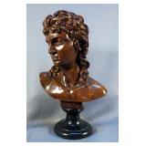 EROS Bust By G. Ruggeri, 13.5" x 8" 