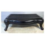 Metal Wood Burning Stove Base, 10" x 34" x 23"