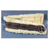 Horse Cinches, Qty 5, Including Soft Touch The Original Reinsman, Leather, Wool And More