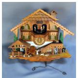 Kassel Battery Operated Cuckoo Clock, 14" x 16" x 9"