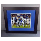 Kansas City Royals World Series Winning Photo, Framed, Matted Under Glass, 19.5" x 24"
