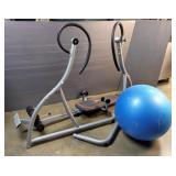 Elite Fitness, Inversion Table And Yoga Ball 