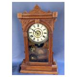 Wm L. Gilbert Clock Co. Crius Mantle Clock, 20" x 11.5" x 4"