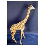 Angolan Giraffe Resin Statue, 23" Tal 