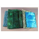 Benartex "Porcelain Treasures" Cotton Quilting Fabric - 4.25 Yards, P & B Textiles "Flora" - 1 Yard,