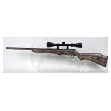 Canada/ Savage Mark II .22 LR Bolt Action Rifle SN# 703455, Barska 3-9x40 Scope 