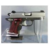 Kimber Custom Shop Micro 9 CDP 9mm Pistol SN# PB0277521, Crimson Trace Laser Grip