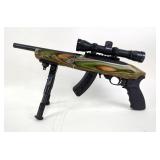 Ruger 22 Charger .22 LR Pistol SN# 490-53887, 3 Total Mags, Simmons 4x32 Scope, Bipod, In Hard Case 