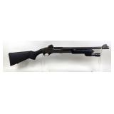 Remington 870 Magnum 12 ga Pump Action Shotgun SN# W336444MZ, Flashlight Mounted In Pump, Shell Side