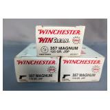 Winchester .357 Magnum Ammo, Approx 150 Rd