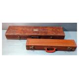 Hard Cases, Qty 2, 34" Long With Foam Inserts, And 25" Long With Fabric Lining 