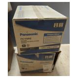 WhisperWarm Panasonic Fan Heater, Model FV-11VH2, 1 New In Box, Total Qty 2