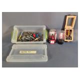 Router Bit Assortment, Includes Rounding Over Bit, Double Flute Straight Bit, And More