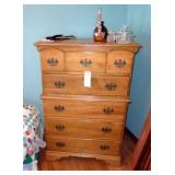 Solid Wood Chest of Drawers, 46"T x 30.5"W x 17.75"D
