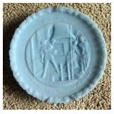 Fenton Powder Blue "Official United States of America Bicentennial Commemorative Project of the Gene