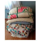 Quilts, Qty 13, Assorted Sizes and Styles