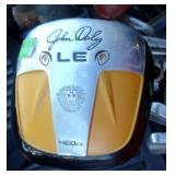 Miller, Wilson, and Unmarked Golf Club Bags with Assortment of Irons and Drivers, Qty 40