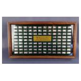The Franklin Mint Centennial Car Mini-Ingot Collection, 100 Silver Mini-Ingots