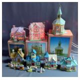 Cottontail Lane A Springtime Collection Of Illuminated Cottages Including Cafe, Chapel, Victorian Ho