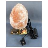 Himalayan Salt Lamp, 7.5", Powers On 