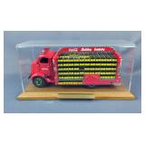 The Danbury Mint Die Cast 1938 Coca-Cola GMC Delivery Truck Replica With Removable Crates, In Displa