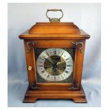 Hamilton Mantel Clock With Key, Made In Germany, 16" x 10.5" x 6"