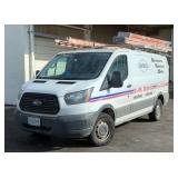 2016 Ford T250 Transit Van, VIN 1FTYR1ZG4GKA55712, Mileage Showing On Odometer 142,223, Missouri Tit