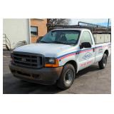 2001 Ford F-250 Pickup Truck, VIN 1FTNF20L21ED21763, Mileage On Odometer 199007, Missouri Title 