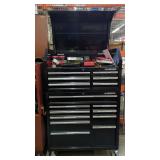 Husky 2 Piece Rolling Tool Chest With 16 Drawers, 65" x 44" x 25"