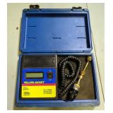 Ritchie Yellow Jacket Full Range SuperEvac LCD Vacuum Gauge, Model 69075, In Hard Sided Carry Cas