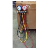 Yellow Jacket Test And Charging Manifold Gauge Including Hoses