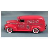 The Danbury Mint 1941 Coca-Cola Delivery Truck And 1925 Coca-Cola Delivery Truck Die Cast Models, In