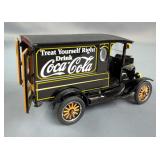 The Danbury Mint 1941 Coca-Cola Delivery Truck And 1925 Coca-Cola Delivery Truck Die Cast Models, In