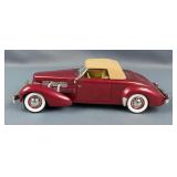 Ertl 1937 Cord 812 Die Cast Model Car, In Ertl Display Box 