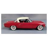  The Danbury Mint 1953 Studebaker Commander Starliner, 1:24 Scale Diecast Car 